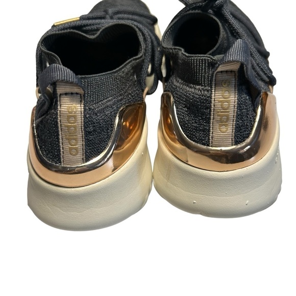 Adidas Cloudfoam Ultimamotion Gold Heel Sneakers Women’s 7.5 - Picture 7 of 10